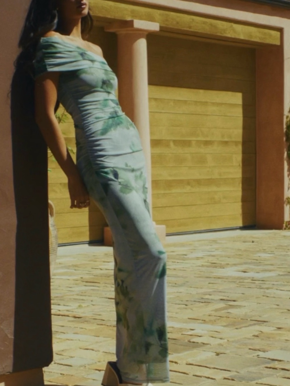 SKATIE CAROLINE MAXI DRESS MESH - SARDINIA